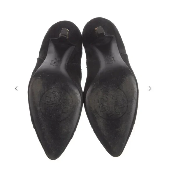 Tory Birch Suede ankle Chelsea boots sz 5 - Picture 5 of 5